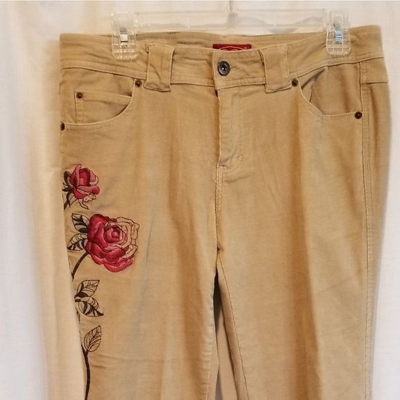 Vintage BeBop corduroy embroidered pants - Picture 4 of 7